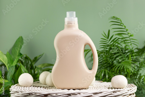 Fotografie Natural laundry detergent mockup