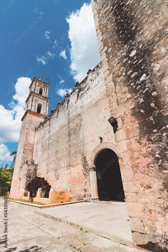 Fototapeta premium Old Church in Tulum Mexico