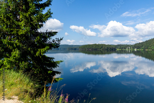Summer view of Golyam Beglik Reservoir, Bulgaria © Stoyan Haytov