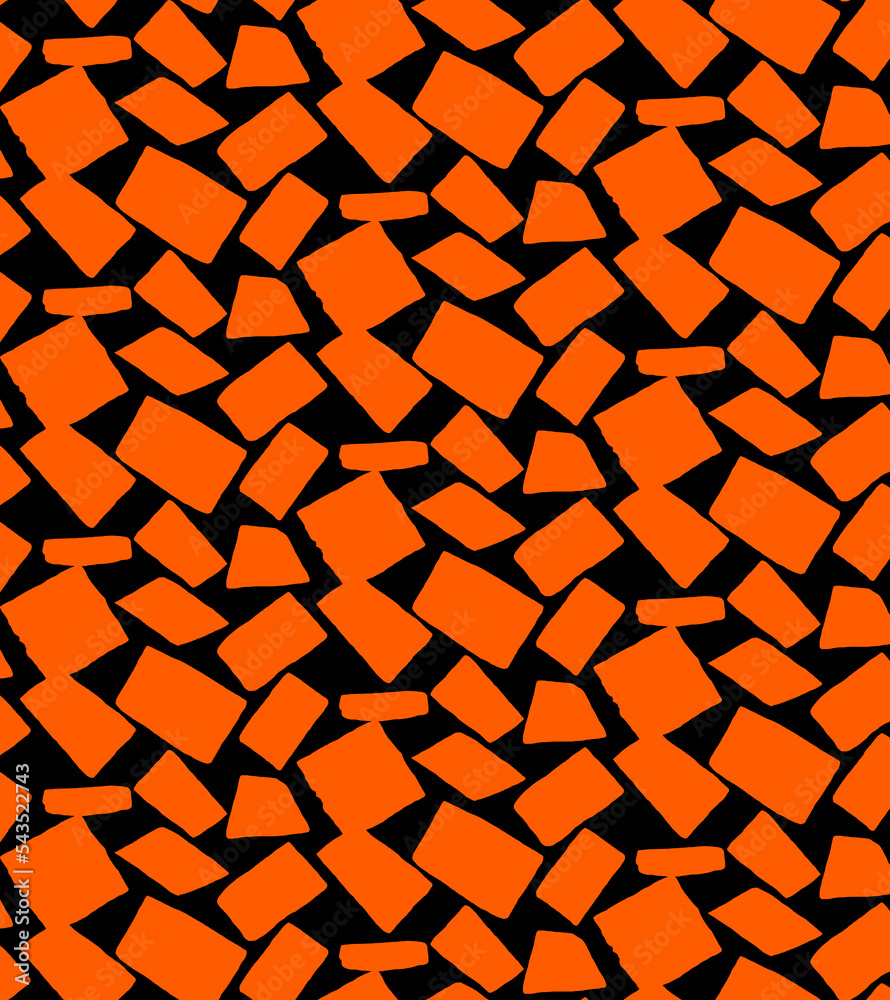 Seamless geometric pattern, minimalistic artwork with simple shape and figure. Seamless geometric pattern, minimalistic artwork with simple shape and figure.