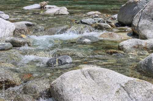 Fluss Bavon im schweizer Kanton Tessin photo