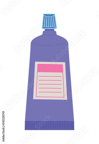 purple ointment tube