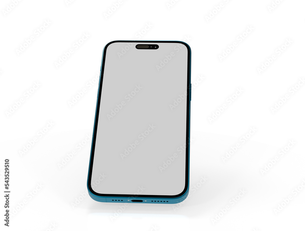 New realistic mobile phone smartphone mockup with blank screen. New realistic mobile phone smartphone mockup with blank screen.