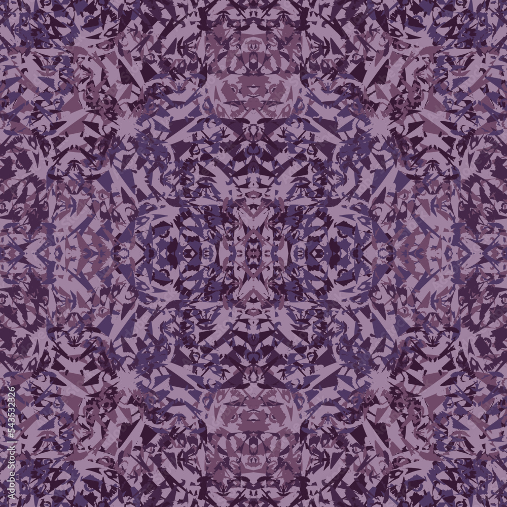 Seamless fractal pattern in vector format for printed fabrics or any other purposes. Every object is grouped base on color so the pattern is editable, tileable and easy to use. Seamless fractal pattern in vector format for printed fabrics or any other purposes. Every object is grouped base on color so the pattern is editable, tileable and easy to use.