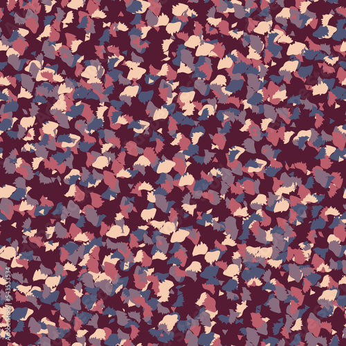 Seamless fractal pattern in vector format for printed fabrics or any other purposes. Every object is grouped base on color so the pattern is editable, tileable and easy to use.