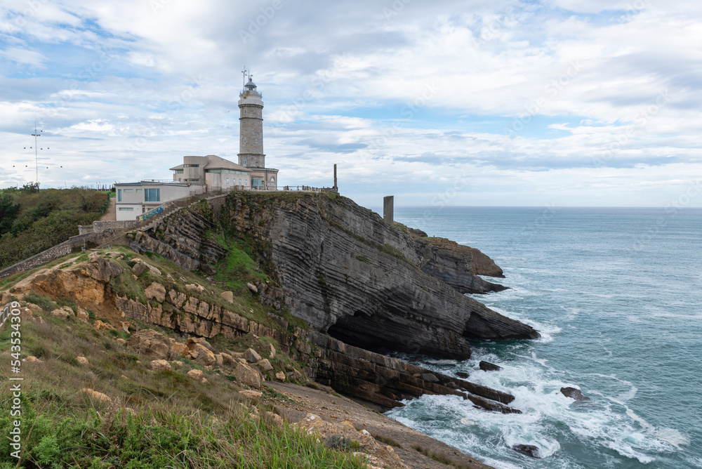 Cabo Mayor Lighthouse. Santander