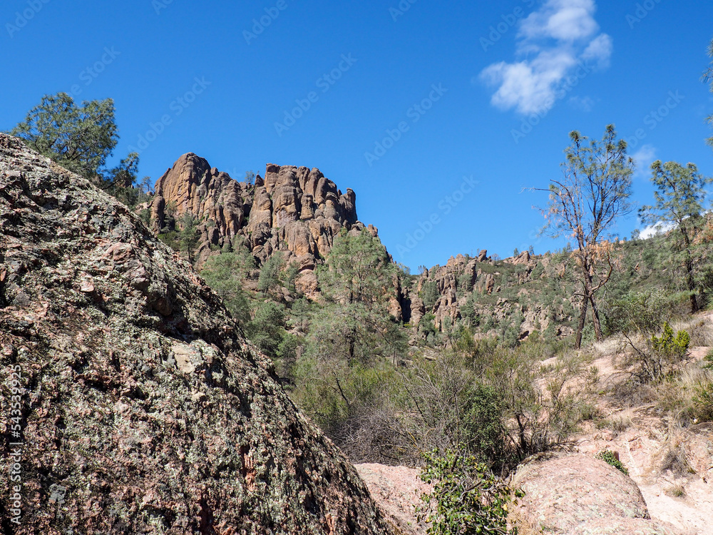 Pinnacles National Park scenic view Pinnacles National Park scenic view