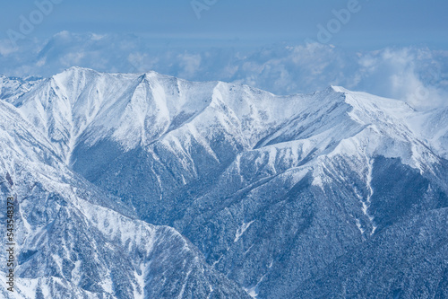 winter mountain landscape