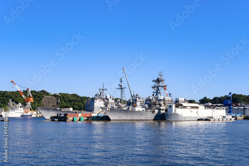 神奈川県横須賀市　YOKOSUKA軍港めぐりの風景 photo