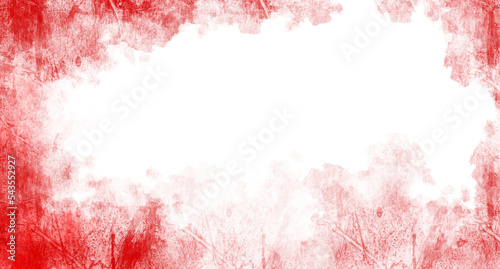 abstract red blood splatters frame photo