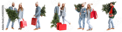 Set of young people with Ch...