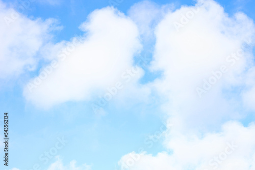 View of blue sky with clouds