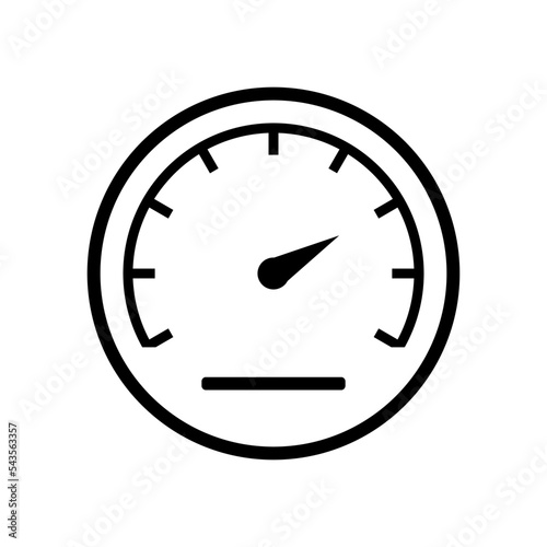 Speedometer icon vector design templates