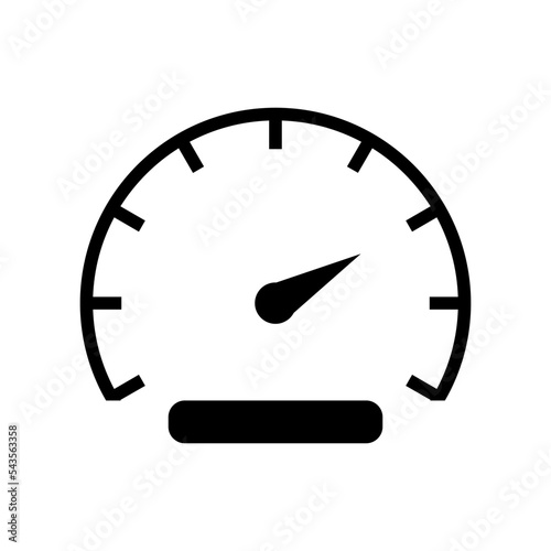 Speedometer icon vector design templates