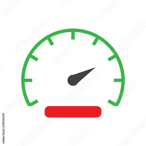 Speedometer icon vector design templates