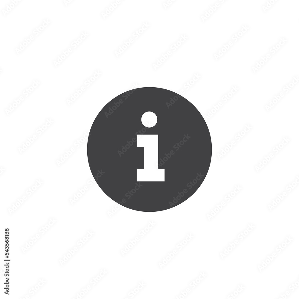Information Sign modern clean Icon