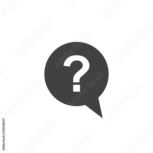 Question Mark Icon vector 