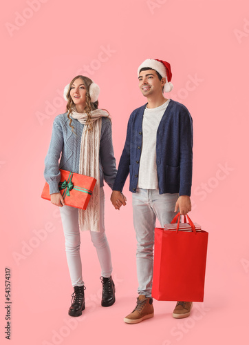 Young couple in love with C...