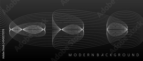 Abstract geometric line background