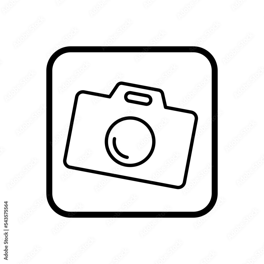 Camera icon vector design templates Camera icon vector design templates