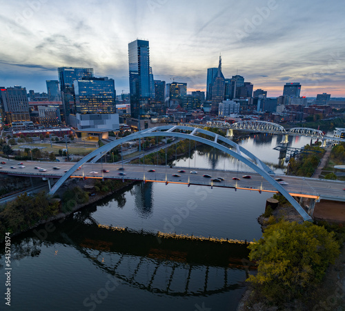 Aerial Nashville photo