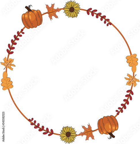 Pumkins Thanksgiving Decorative Food Icon Illustration Graphic Element
