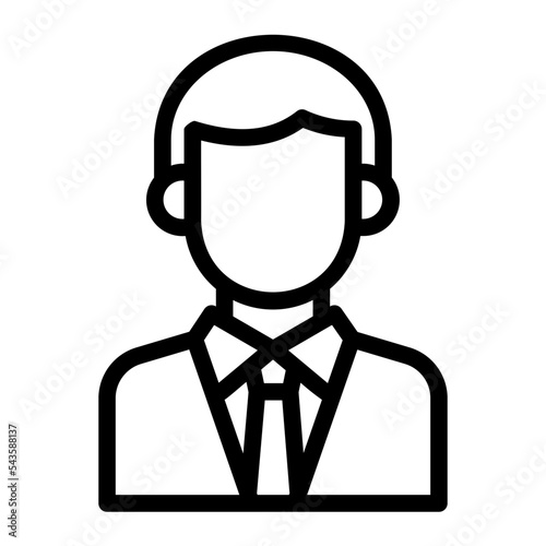 lawyer line icon