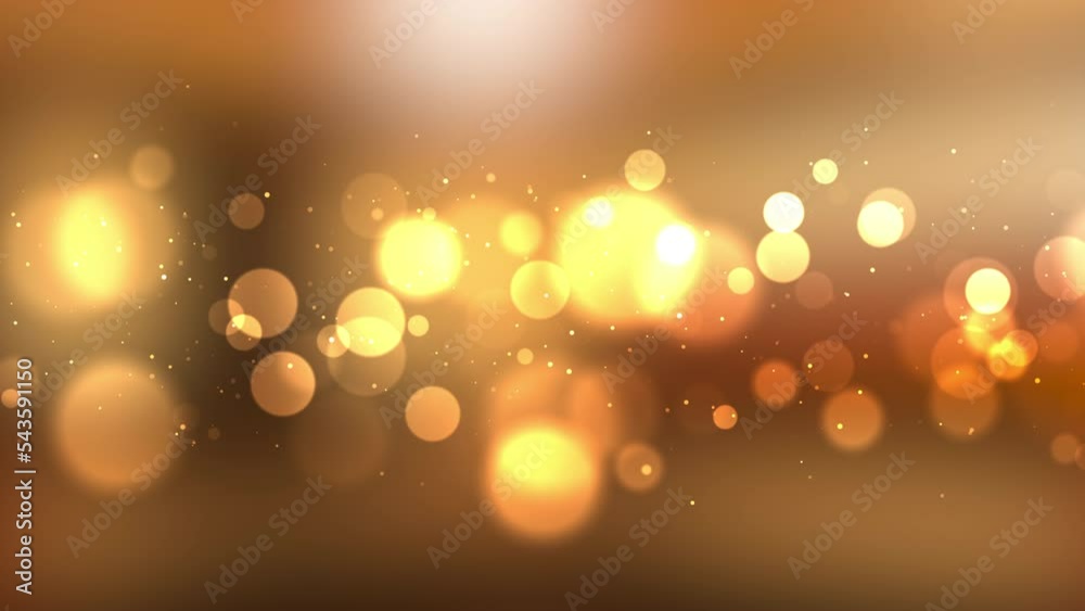 Abstract Yellow Bokeh Holiday Christmas background Abstract Yellow Bokeh Holiday Christmas background