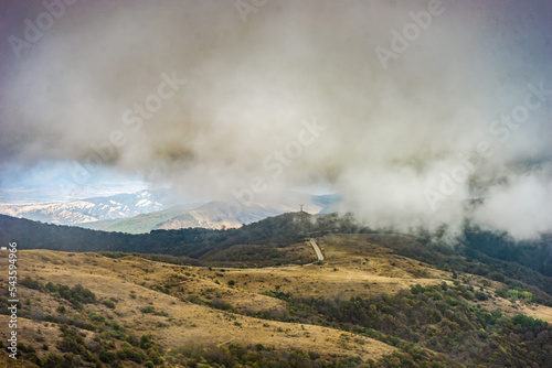 Rural georgian landscape