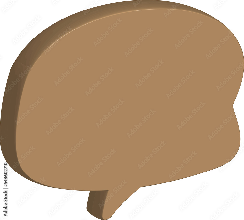 3D speech bubble cut paper design template 3D speech bubble cut paper design template