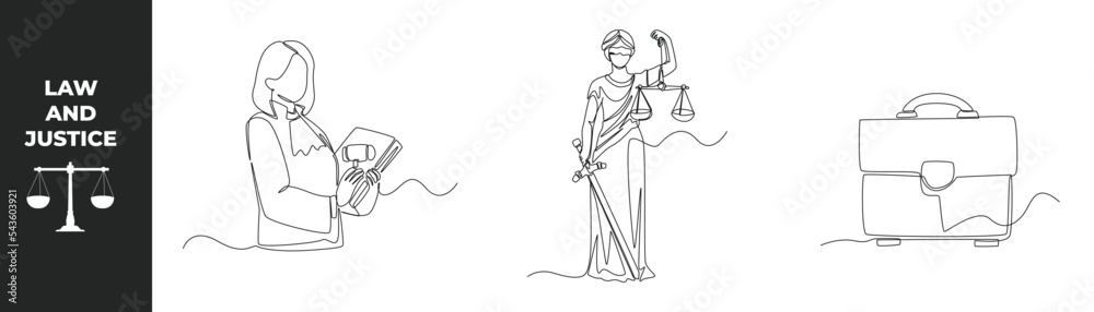 Law Justice And Legislation Icon Sketch Set Isolated Vector Illustration  Royalty Free SVG Cliparts Vectors and Stock Illustration Image 32133793