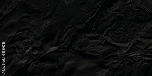 Black fabric background texture . abstract background luxury cloth or liquid wave or wavy folds of grunge silk texture material or luxurious .