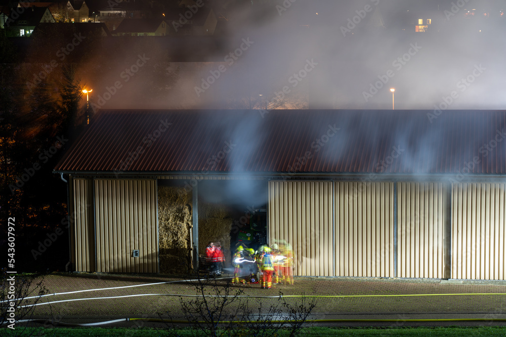 Obraz premium Feuerwehrübung