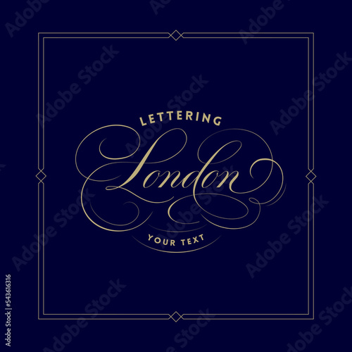 London Lettering Design