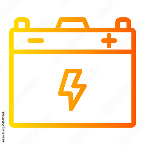 car battery icon