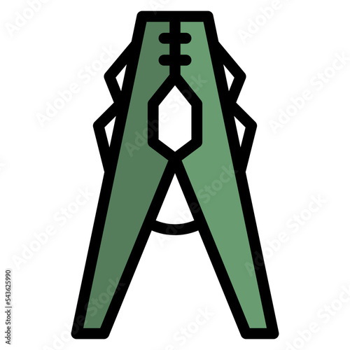 clothes peg cleaning hygiene icon