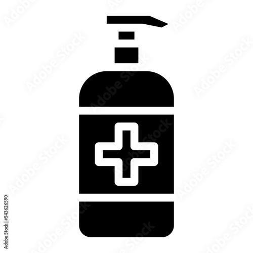 antiseptic cleaning hygiene icon