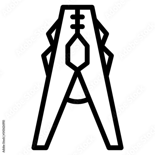 clothes peg cleaning hygiene icon