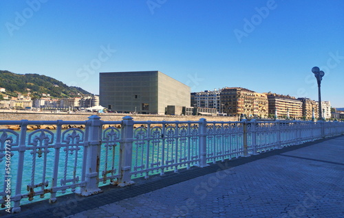 Promotional photography of the city of San Sebastian, Euskadi,