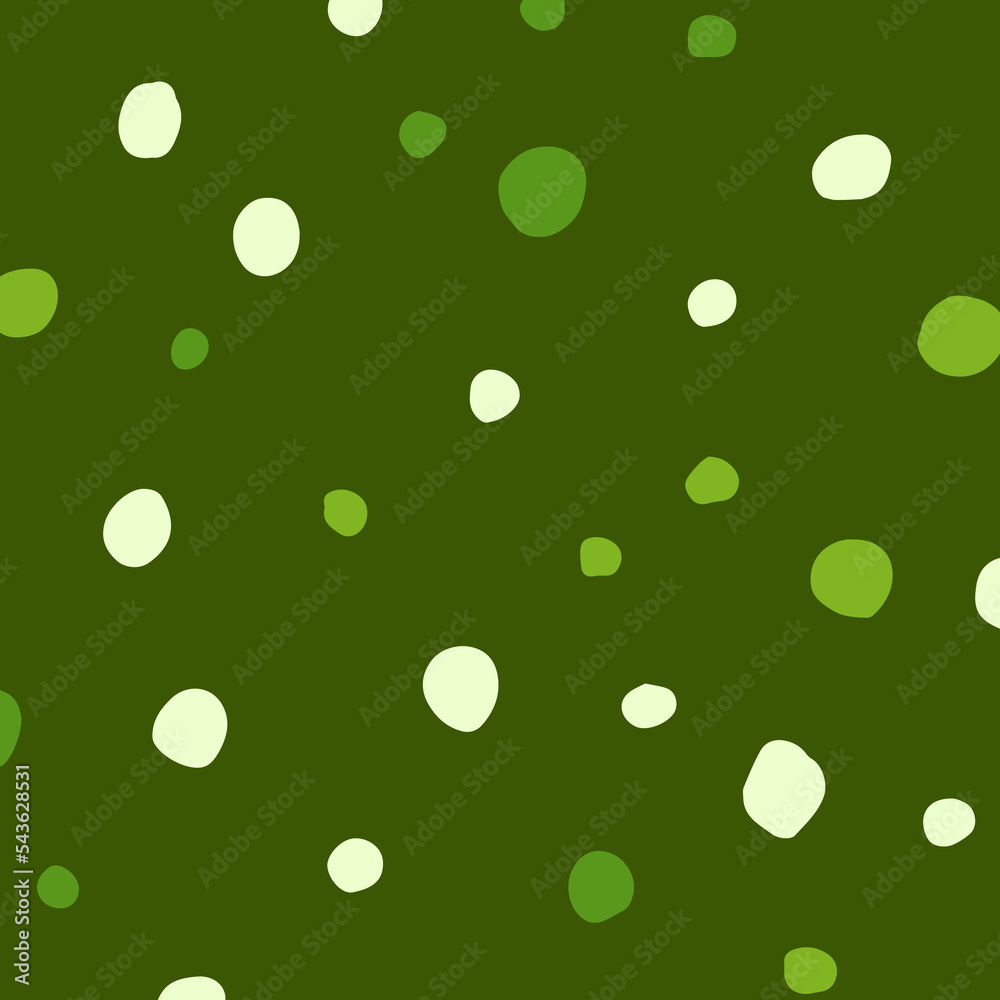 Trendy abstract background. Colorful Doodle dot pattern. Abstract spots. Background of Art bubbles, PNG.