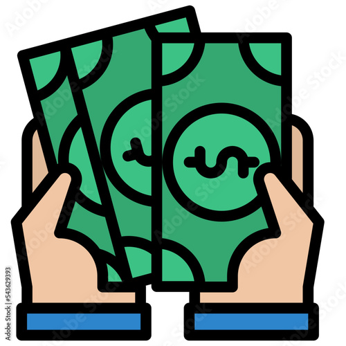 income banking money icon