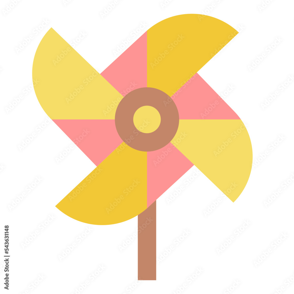 pinwheel spring season nature icon pinwheel spring season nature icon