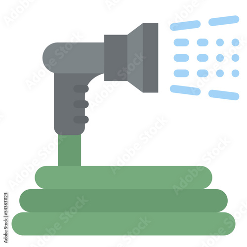hose spring season nature icon