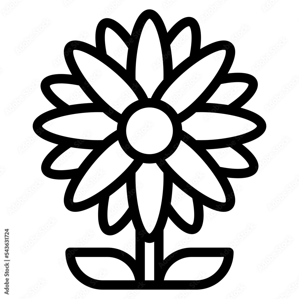 daisy spring season nature icon daisy spring season nature icon