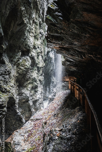 Liechtenstein Gorge near Salzburg photo