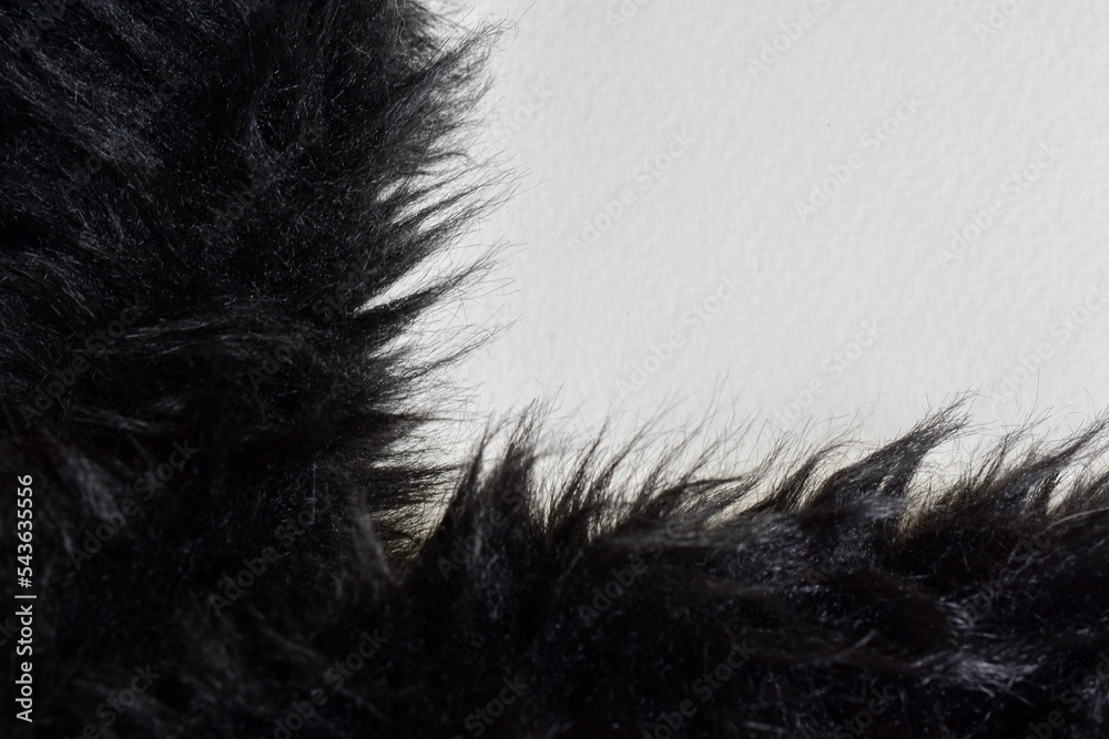 black wool texture white background free space for text black wool texture white background free space for text