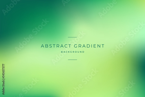 Abstract gradient mesh background in green and yellow colors. Vector illustration