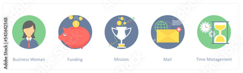 business woman, funding