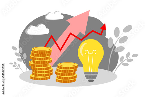 Inflation. Rising prices for electricity and utilities. Energy crisis. The increase in the price of electricity