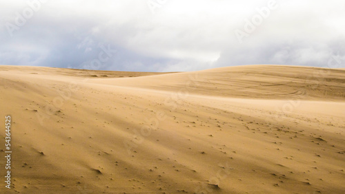 Dune du Pilat pendant la temp  te